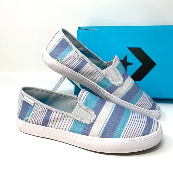 Converse Shoes - Converse Rio Slip On Blue Canvas Women’s 564330F